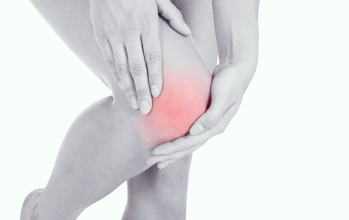 infiammazione dell'articolazione del ginocchio e suo trattamento con gel Hondroine
